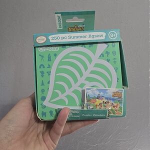 Animal Crossings 250 pc summer puzzle in metal tin